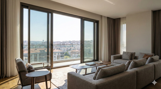 Raylı Sineklik - Çift Raylı Sistem