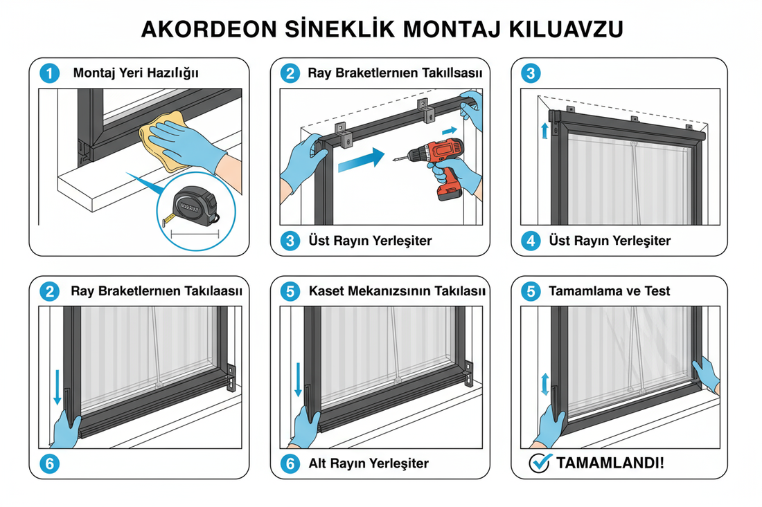 Akordeon Pileli Sineklik Ölçüsü Nasıl Alınır?