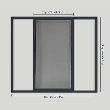 Raylı Sineklik - Tek Ray