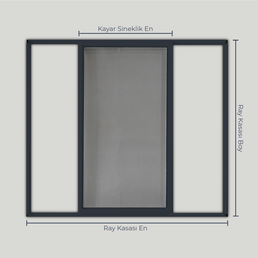 Raylı Sineklik - Tek Ray